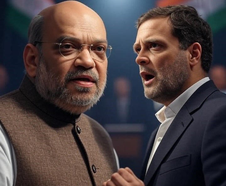 "अमित शाह ने राहुल गांधी की सोशल मीडिया रील्स को भ्रम फैलाने वाला बताया"
